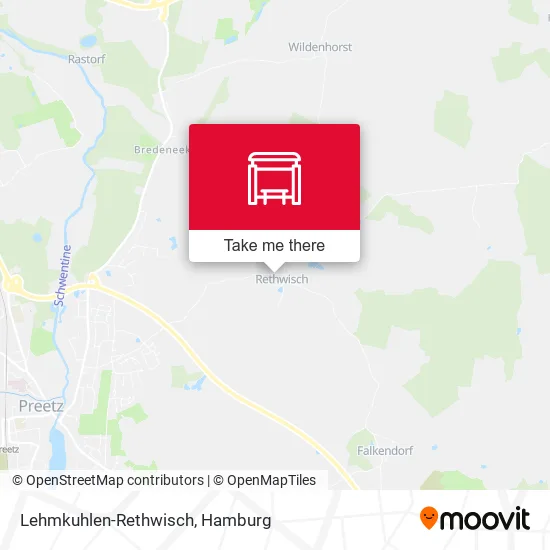 Карта Lehmkuhlen-Rethwisch
