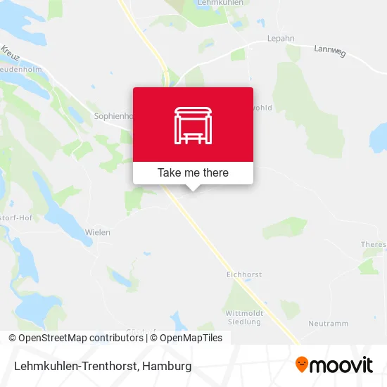 Карта Lehmkuhlen-Trenthorst