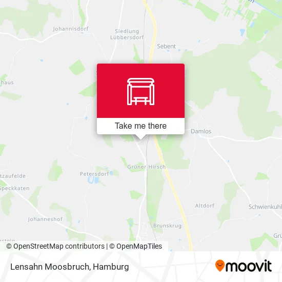 Карта Lensahn Moosbruch