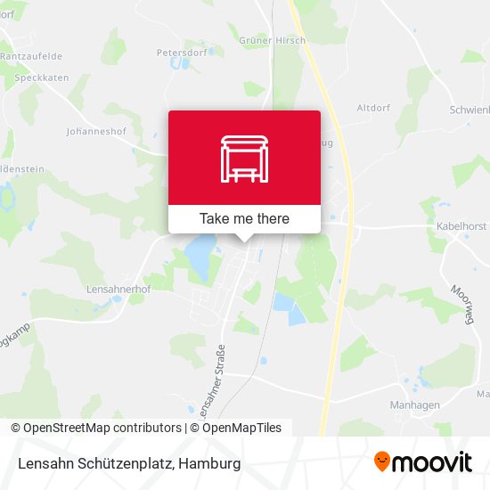 Lensahn Schützenplatz map