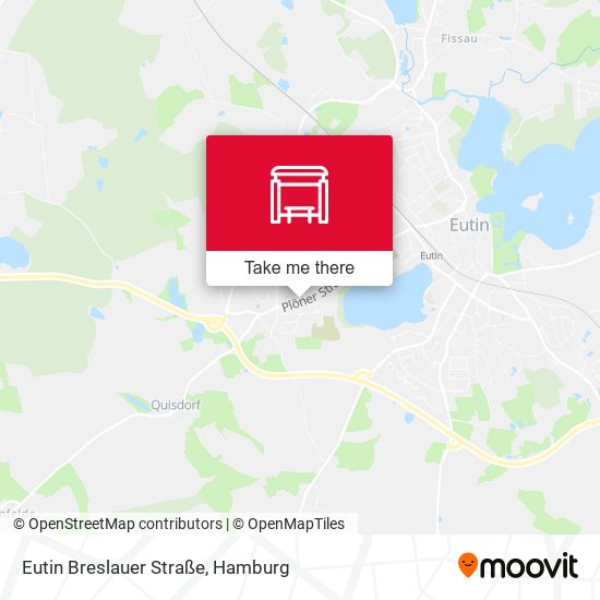 Eutin Breslauer Straße map