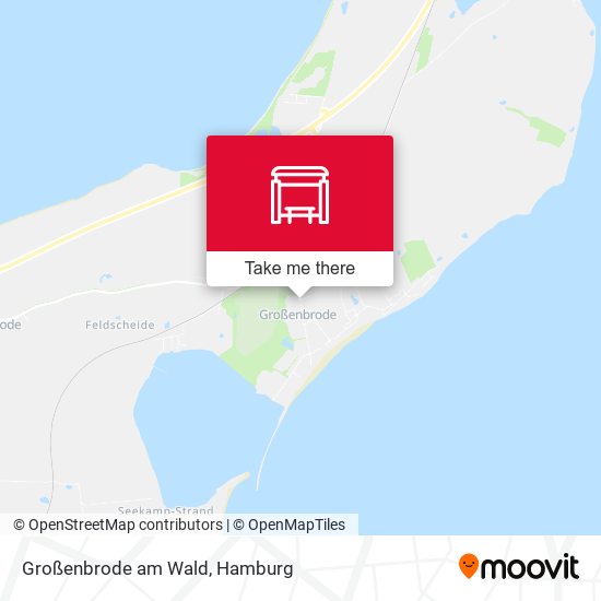 Großenbrode am Wald map