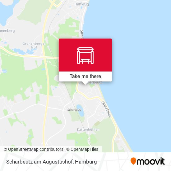 Scharbeutz am Augustushof map
