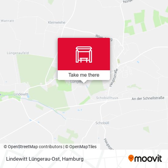 Lindewitt Lüngerau-Ost map