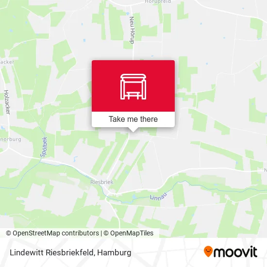 Карта Lindewitt Riesbriekfeld