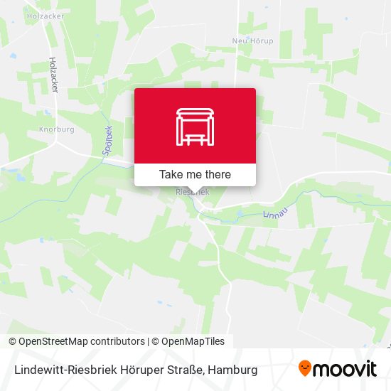 Lindewitt-Riesbriek Höruper Straße map