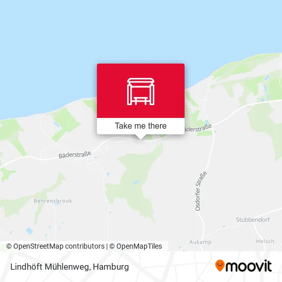 Карта Lindhöft Mühlenweg