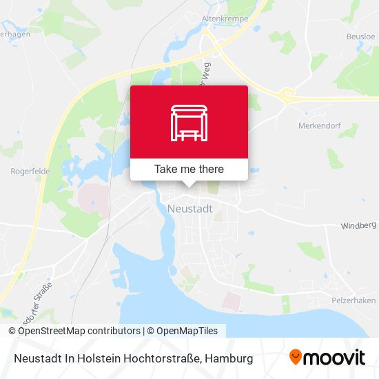 Neustadt In Holstein Hochtorstraße map