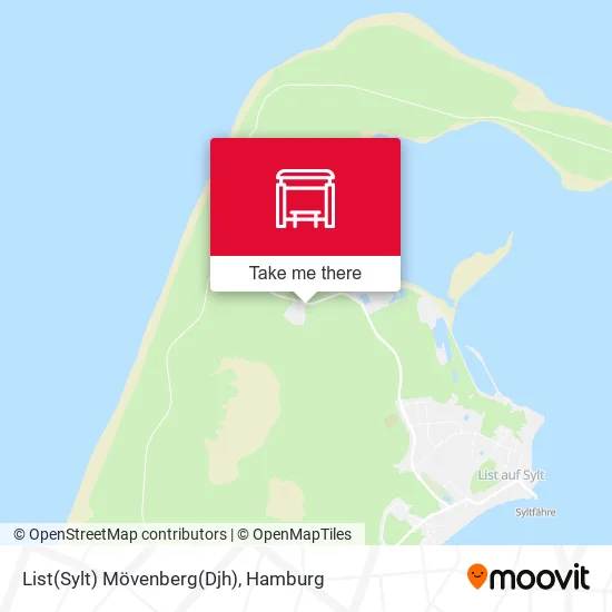 Карта List(Sylt) Mövenberg(Djh)