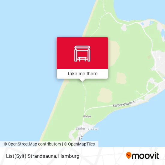 Карта List(Sylt) Strandsauna