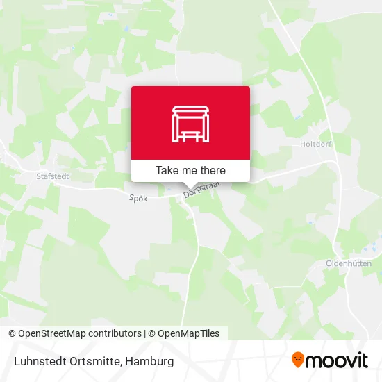 Карта Luhnstedt Ortsmitte