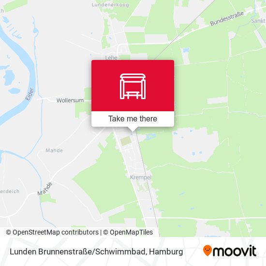 Lunden Brunnenstraße / Schwimmbad map