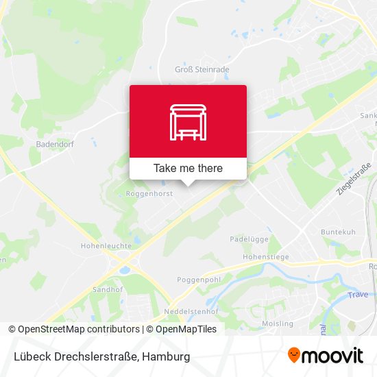 Lübeck Drechslerstraße map