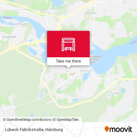 Lübeck Fabrikstraße map