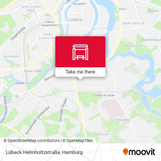 Lübeck Helmholtzstraße map