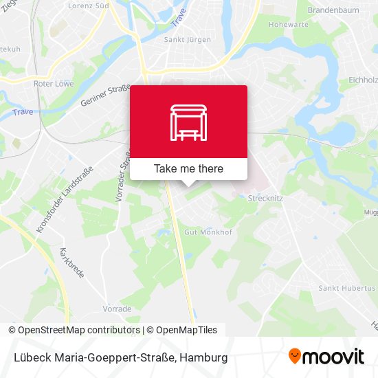 Lübeck Maria-Goeppert-Straße map