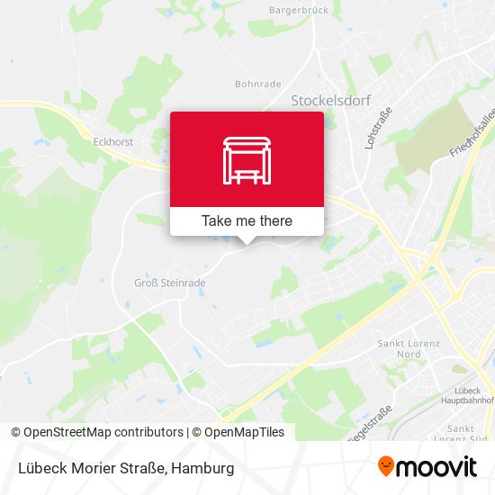 Lübeck Morier Straße map