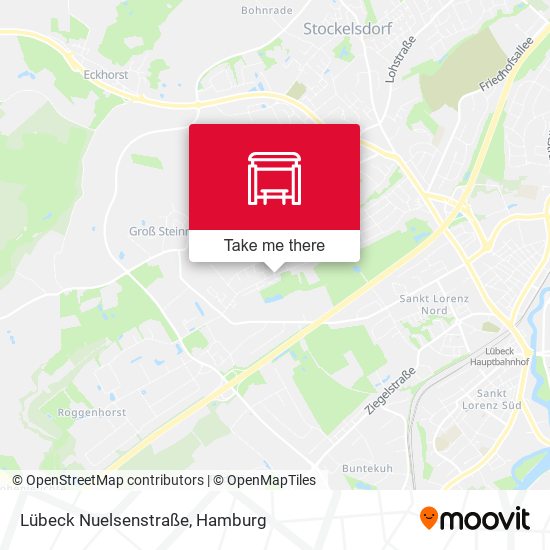 Lübeck Nuelsenstraße map