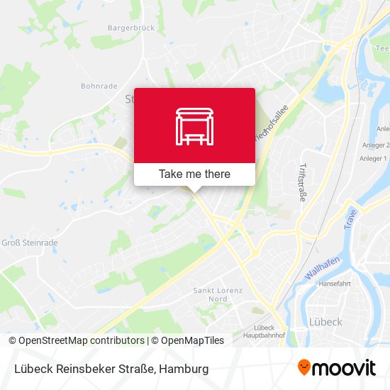 Lübeck Reinsbeker Straße map