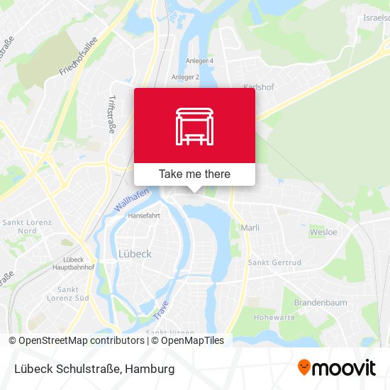 Lübeck Schulstraße map