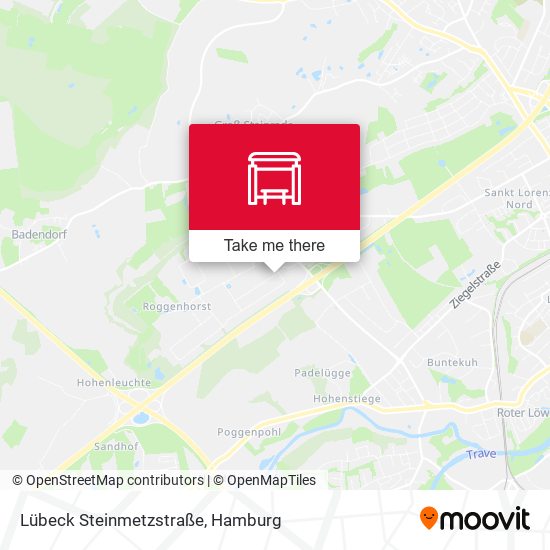 Lübeck Steinmetzstraße map