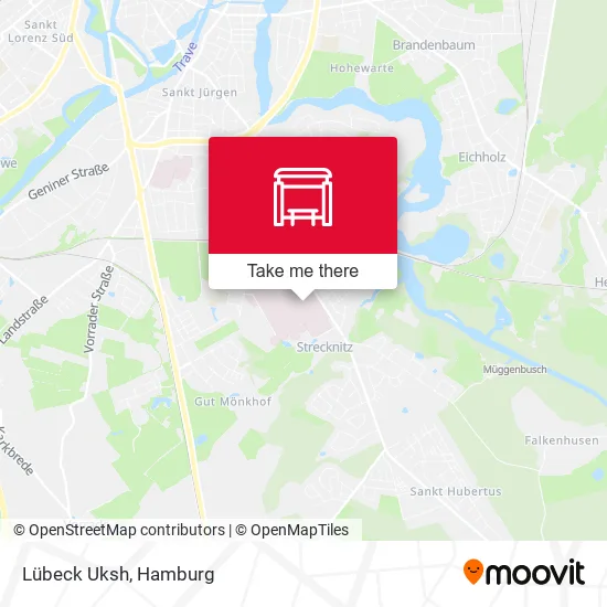Карта Lübeck Uksh