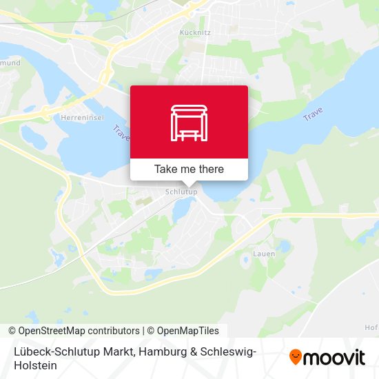 Lübeck-Schlutup Markt map