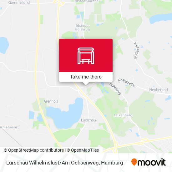 Lürschau Wilhelmslust / Am Ochsenweg map