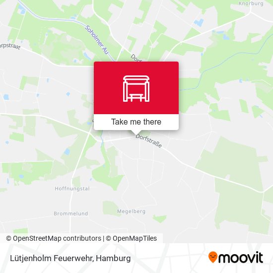 Lütjenholm Feuerwehr map