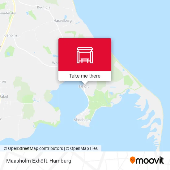 Карта Maasholm Exhöft