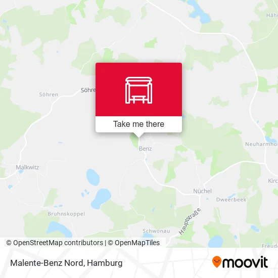 Карта Malente-Benz Nord