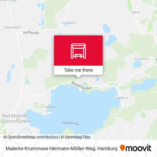 Карта Malente-Krummsee Hermann-Möller-Weg