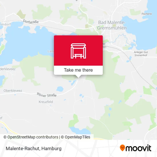 Карта Malente-Rachut