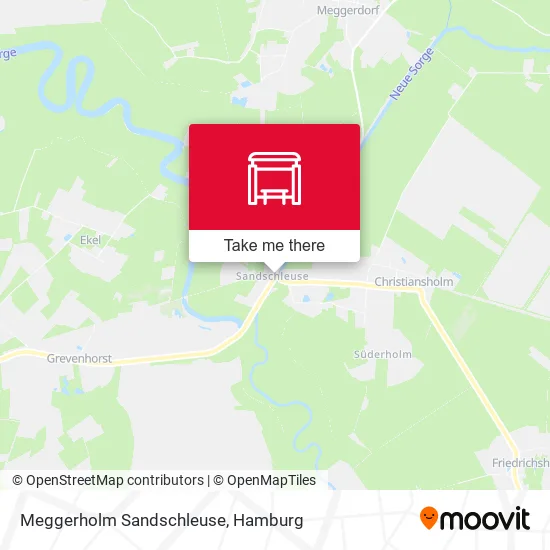 Карта Meggerholm Sandschleuse