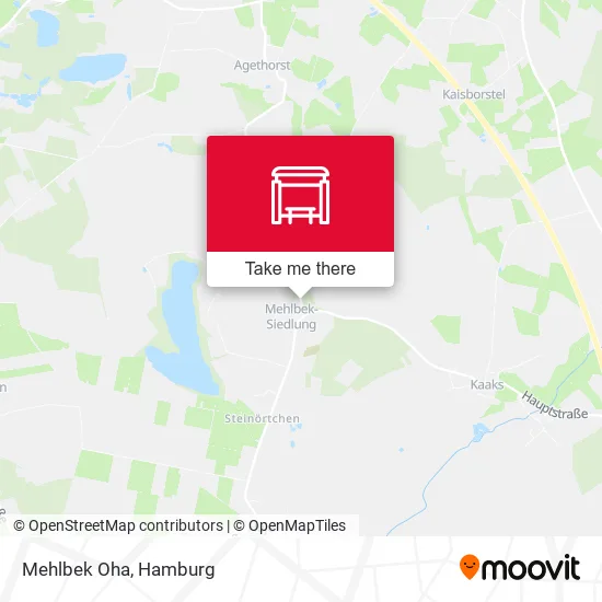 Карта Mehlbek Oha