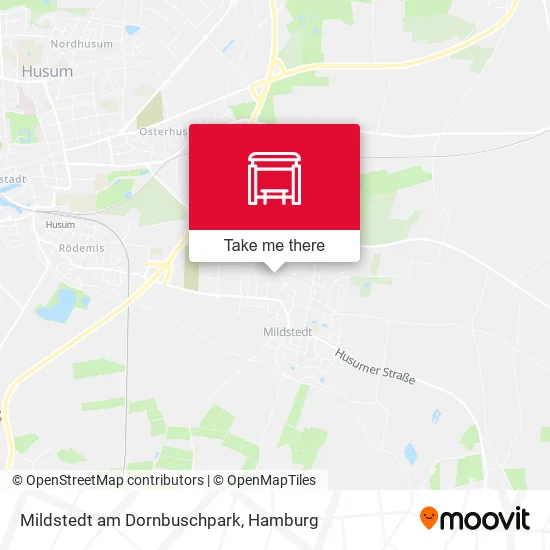 Карта Mildstedt am Dornbuschpark