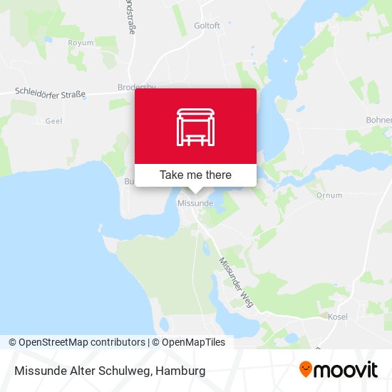 Missunde Alter Schulweg map