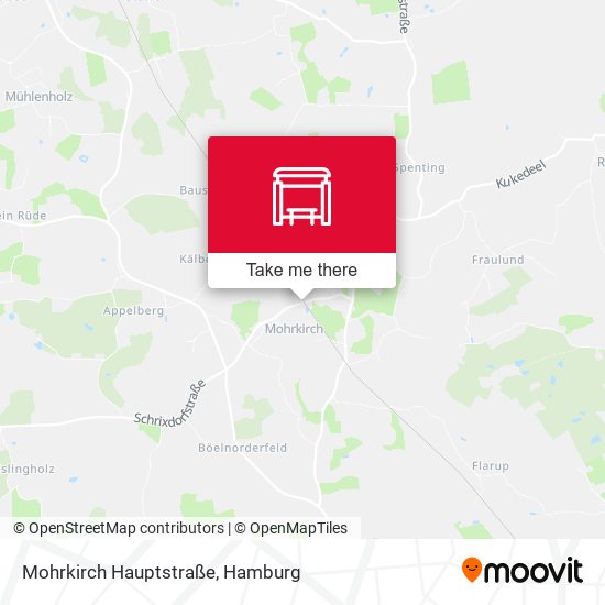Mohrkirch Hauptstraße map