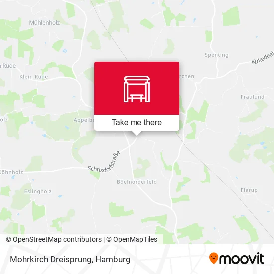 Карта Mohrkirch Dreisprung