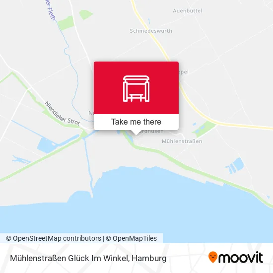 Карта Mühlenstraßen Glück Im Winkel