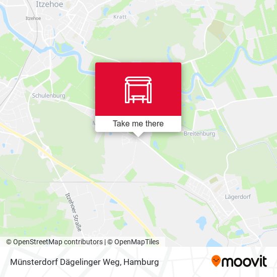 Münsterdorf Dägelinger Weg map