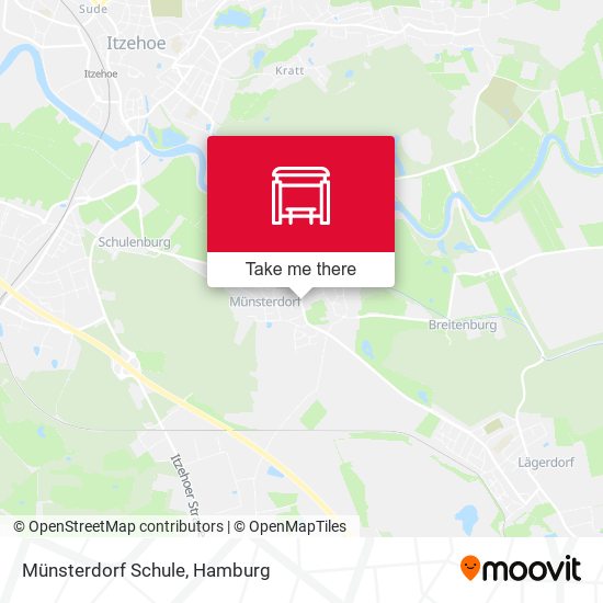 Münsterdorf Schule map