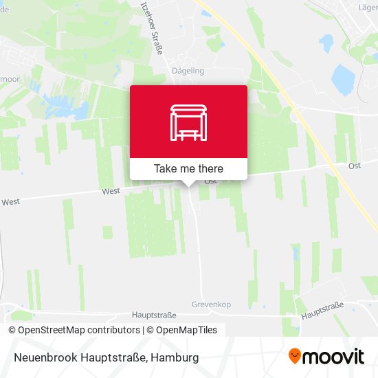 Neuenbrook Hauptstraße map