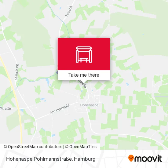Карта Hohenaspe Pohlmannstraße