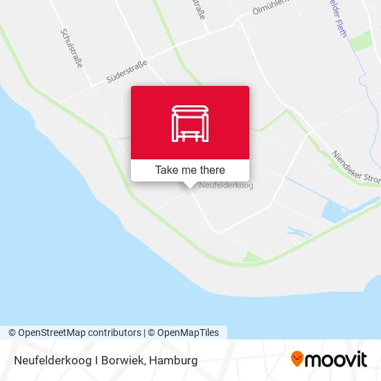 Карта Neufelderkoog I Borwiek