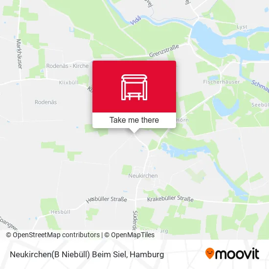 Карта Neukirchen(B Niebüll) Beim Siel