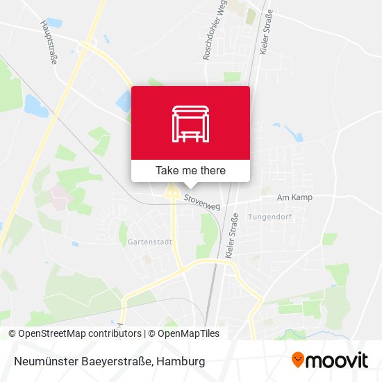 Neumünster Baeyerstraße map