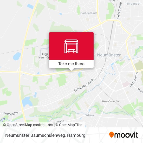 Neumünster Baumschulenweg map