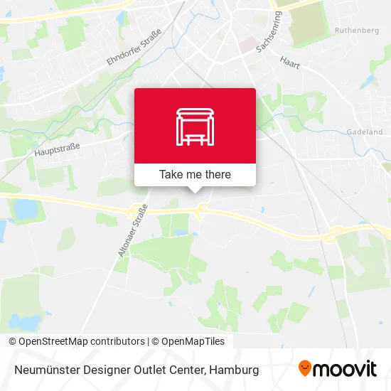 Карта Neumünster Designer Outlet Center