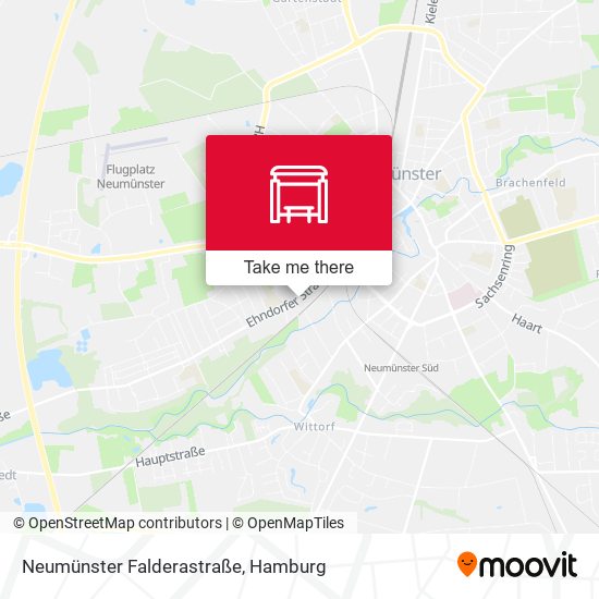 Neumünster Falderastraße map